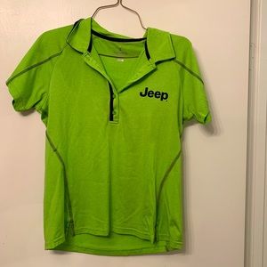 Women’s Jeep Polo - Lime Green